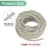 Unique Bargains Soft Polyester Decorative Cord Twisted Rope Trim 1 Pc - 3 of 4