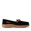 Dearfoams Women's Wilmington Genuine Suede House Shoe Moccasin Slipper - 3 of 4