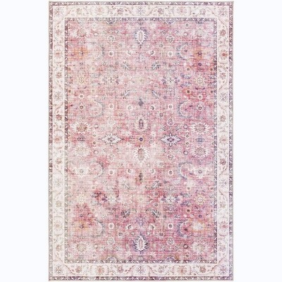 Mark & Day Yonne Woven Indoor Area Rugs Garnet