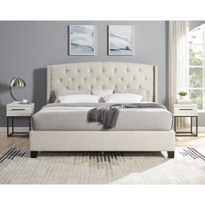gray nightstand