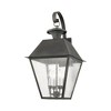 Livex Lighting Mansfield 4 - Light Wall Light in  Charcoal - 3 of 4
