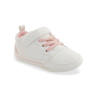 Carter's Just One You®️ Baby Girls' Pre Walker Sneakers - White