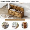 Bella Depot Entryway Bench with Hidden Storage and Removable Cushion - 4 of 4