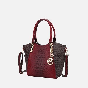 MKF Collection Kristal M Signature Tote Women’s Bag Vegan Leather with Spacious Design and Versatile Carrying Options by Mia K - 1 of 4
