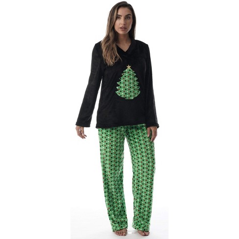 Plush best sale christmas pajamas