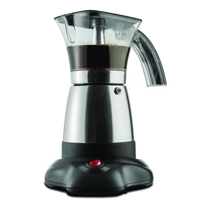 Brentwood Moka Espresso Maker in Stainless Steel