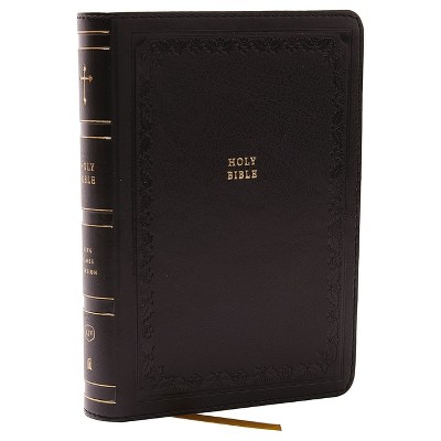 Kjv Holy Bible: Compact With 43,000 Cross References, Black Leathersoft ...