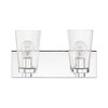 Livex Lighting Cityview 2 - Light Vanity in  Polished Chrome - 2 of 4