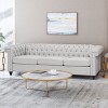 NicBex 83 Inch Morden 3-Seater Sofa Couch with Button Tufting and Nail Head for Living Room,Office,Apartment - 2 of 4
