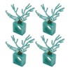 Saro Lifestyle Coral Breeze Beaded Resin Napkin Ring (Set of 4) - 2 of 3