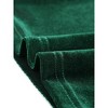 INSPIRE CHIC Women's Shawl Collar Pocket Open Front Velvet Cardigan - 4 of 4