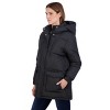 Women's Winter Puffer Parka Coat - S.E.B. By SEBBY - 2 of 4