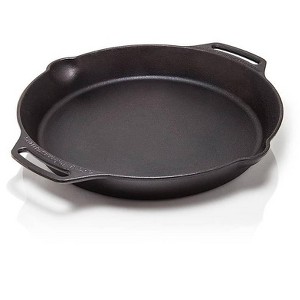 Petromax Cast Iron Fire Skillet for Kitchen or Camping, Pre-Seasoned Cookware for Campfire or Home Oven and Stove, Conducts Heat Evenly, Side Handles - 1 of 2
