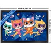 Trends International Disney Jr. SuperKitties (2023) - Heroes Framed Wall Poster Prints - 3 of 4