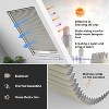 Cordless Skylight Shades 100% Blackout (Taupe, 12-51 Wide and 12-74 High) - 2 of 3