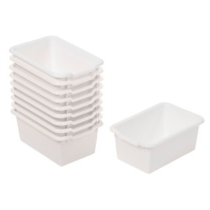 ECR4Kids Storage Bins with Scoop Front Handles - Cubby Compatible - 10-Pack - 1 of 4
