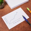 Stockroom Plus 300 Pack Grid Index Cards for Classroom Supplies (4 x 6 In) - 2 of 4