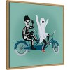 Amanti Art 22"x22" Hometown Halloween IX by Softshell Studio Framed Canvas Wall Art Print - 2 of 4