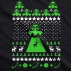 Adult Alien Abduction Ugly Christmas Sweater Crew Neck Sweatshirt - Crazy Dog Crew Neck Sweatshirt - 2 of 4