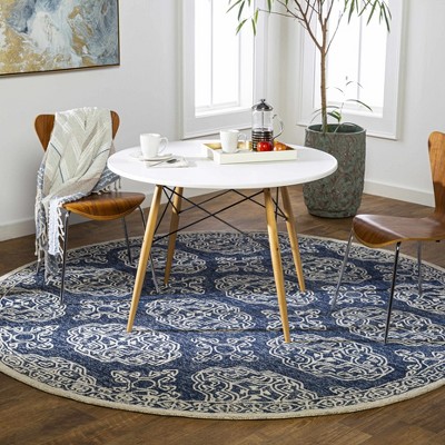 Hauteloom Glenoma Blue Regency Wool Rug