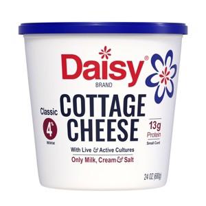Daisy Brand 4% Milkfat Minimum Cottage Cheese - 24oz - 1 of 4