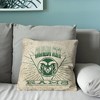 NCAA Colorado State Rams 26 x 26 Woven Tapestry Pillow - 3 of 4