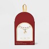 14K Gold Dipped Beaded Initial Necklace Set 2pc - A New Day™ Gold/Marron - 3 of 4