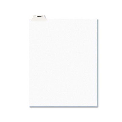 Avery-Style Preprinted Legal Bottom Tab Dividers Exhibit Y Letter 25/Pack 12398