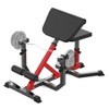 2-In-1 Roman Chair & Preacher Curl Bench Multi-Function Heavy-Duty Hyperextension Bench for Home With Adjustable Height for Arms, Ab, Back - 2 of 4