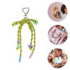 Unique Bargains Braided Bow with Love Buckle Handbag Charm 1 Pc - 3 of 4