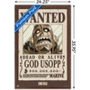 Trends International One Piece - God Usopp Wanted Poster Framed Wall Poster Prints - 3 of 4