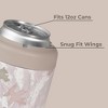 HydroJug Can Cooler - 2-in-1 Insulated Can Cooler Cup 12oz - Stainless Steel, Non-Slip Rubber Base, Screw-Top Lid - 3 of 4