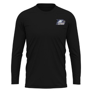 Georgia Southern University Adult Sport Long Sleeve Left Chest Logo, Black - 1 of 4