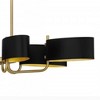Quoizel Lighting Madden 6 - Light Chandelier in  Aged Brass - 3 of 4