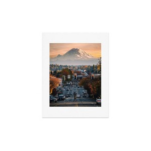 Deny Designs Tristan Zhou Mt Rainier Art Print - 1 of 4