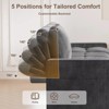 Dyonery Sleeper Sofa Bed, 81" L/U Shaped Pull Out Couch with Storage Chaise, 5-Position Backrest, USB & Type-C Ports, Chenille - 3 of 4