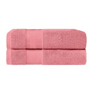 Luxury Cotton Heavyweight Solid Plush Towel Set by Blue Nile Mills - 1 of 4