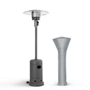 Pamapic 48000 BTU Propane Outdoor Patio Heater with Cover - 1 of 4