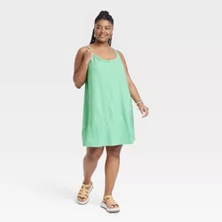 Women's Sleeveless Knit Dress - Universal Thread™ Mint Green 4X