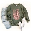 Simply Sage Market Women's Graphic Sweatshirt Pink Guitar Floral - 3 of 3