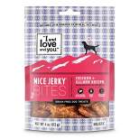 I and Love and You Nice Jerky Chicken + Salmon Natural Dog Treats - 4oz