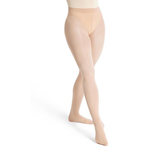 Capezio Natural Women's Ultra Soft Self Knit Waistband Transition