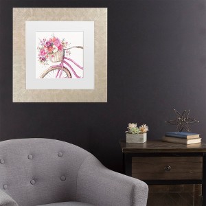 Trademark Fine Art Lisa Audit Obviously Pink 14 Matted Framed Art Frame - 1 of 4
