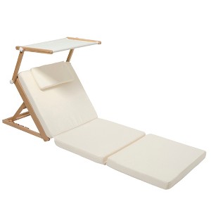 Sunnylife: Pool House Daybed - Casa Cream-Beach-Sand Seating, Adjustable Recline - 1 of 4