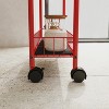MaseiKar 6 Tier Storage Cart,Metal Kitchen Rolling Cart with Lockable Wheels & Baskets, Slim Storage Shelf for Kitchen,Bathroom,Laundry,Small Space - 3 of 4