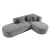 Maliang Sectionals Sofas, Stylish Corner Sofa for Living Room,Versatile Design for Relaxation, for Living Room - 2 of 4