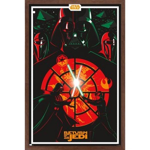 Trends International Star Wars: Return of the Jedi - Duel Framed Wall Poster Prints - 1 of 4
