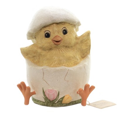 Easter 10.0" Just Hatched Web Feet Chick Egg  -  Decorative Figurines