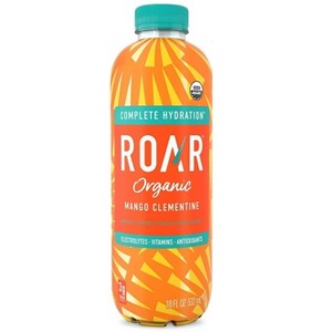 Roar Organic Electrolyte Infusions - 4-Flavor Variety Pack - Coconut Water Infused Beverage 18 Fl Oz (4 Flavor Variety, Pack of 4) - 1 of 3