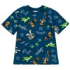 Disney Mickey Mouse Lion King Toy Story Cars French Terry T-Shirt and Shorts Outfit Set Toddler - 3 of 4
